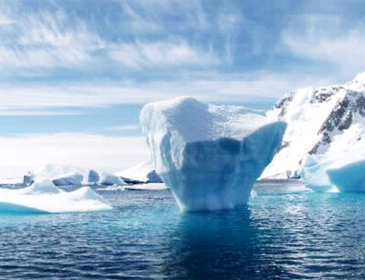 画像: グリーンランドの氷床融解