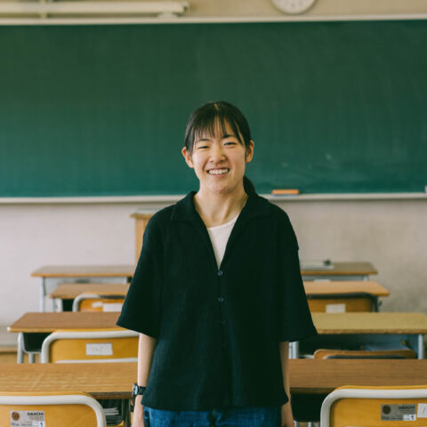 写真: 上田高校　桑田彩芭（くわた・いろは）さん