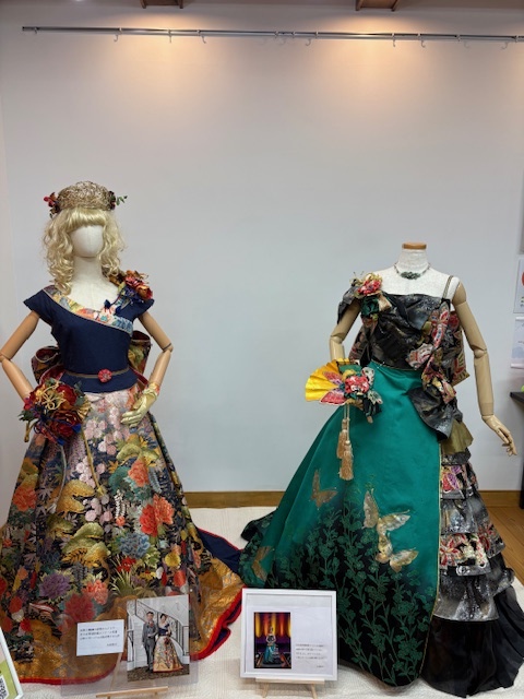 【期間限定展示】Re:collection NAGANO 3rd ファッションショードレスを展示中!